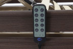 Кровать электрическая MED-MOS YG-1 (ЛДСП кор., 2В, 4 секции,без матраса,Т/АТ, ДЛ)